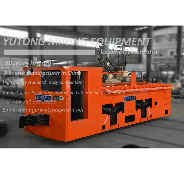 тележка Электровоз узкой колеи для золотого рудника К-14 тележка Электровоз узкой колеи для золотого рудника К-14