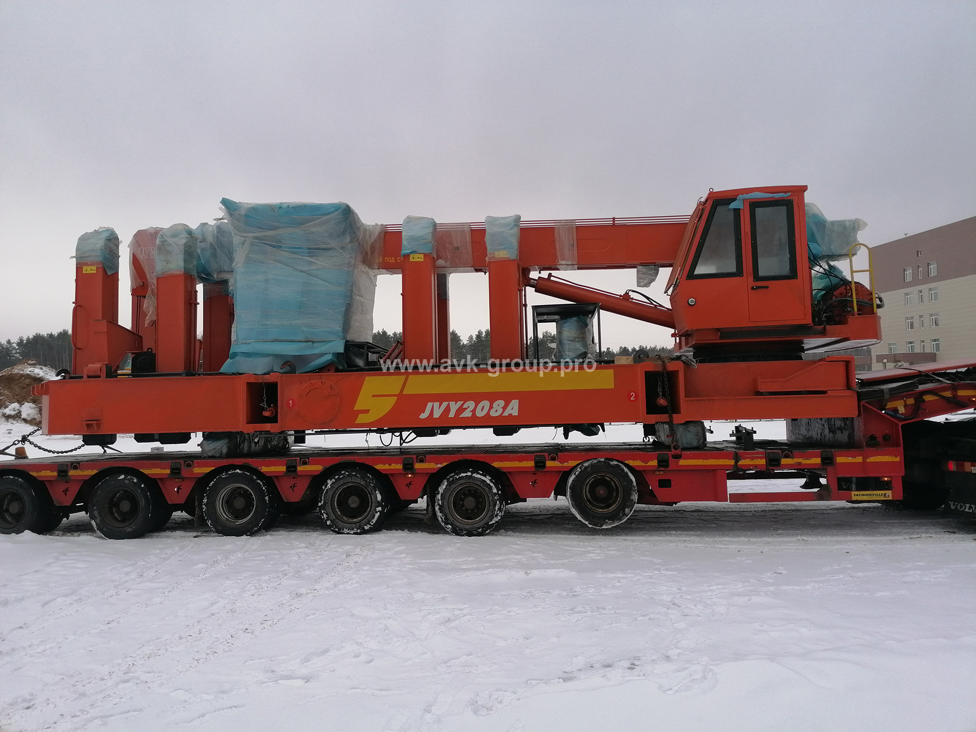 Сваевдавливающая установка JOVE 208A Сваевдавливающая установка JOVE 208A