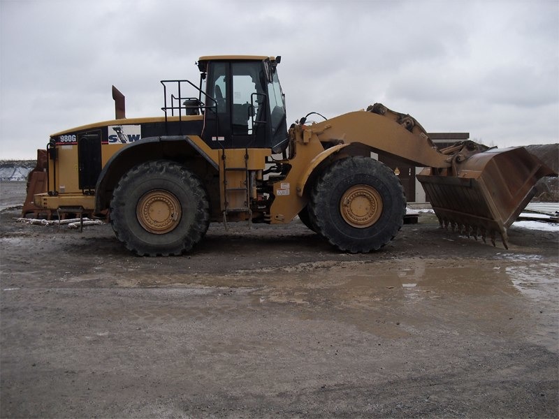 Caterpillar 980G выполнения землеройных работ‚ погрузки различных материалов (горных пород, песка‚ щебня‚ грунтов, металлической стружки‚ древесной щепы и др.) Caterpillar 980G выполнения землеройных работ‚ погрузки различных материалов (горных пород, песка‚ щебня‚ грунтов, металлической стружки‚ древесной щепы и др.)