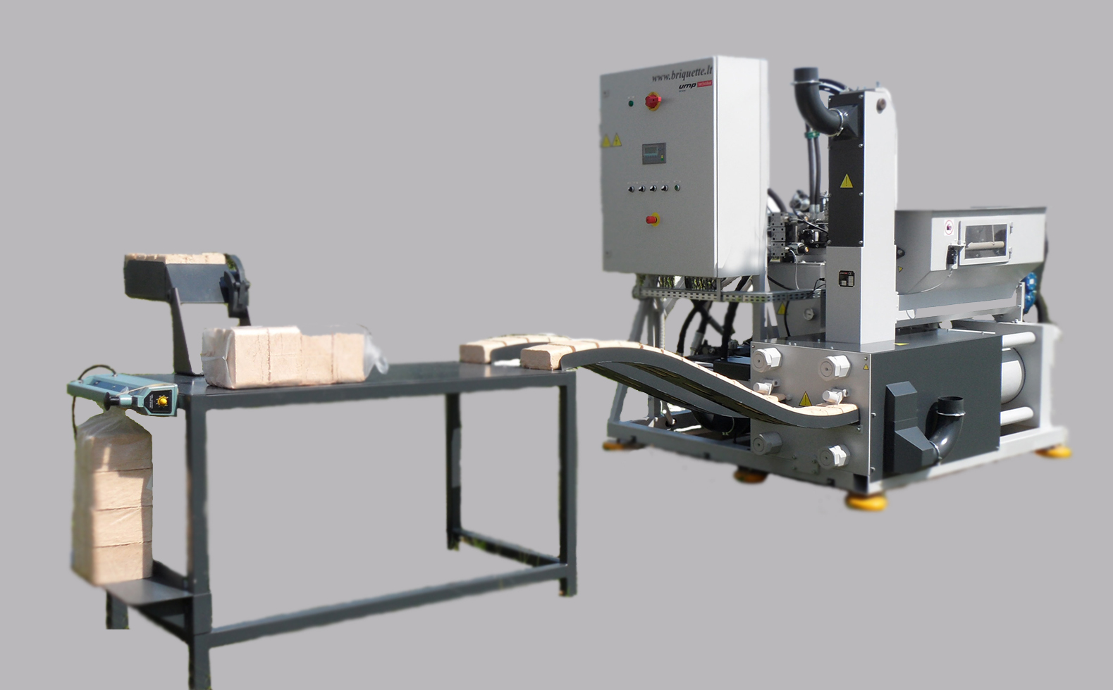 Гидравлический пресс UMP BP-500A для брикетирования Гидравлический пресс UMP BP-500A для брикетирования