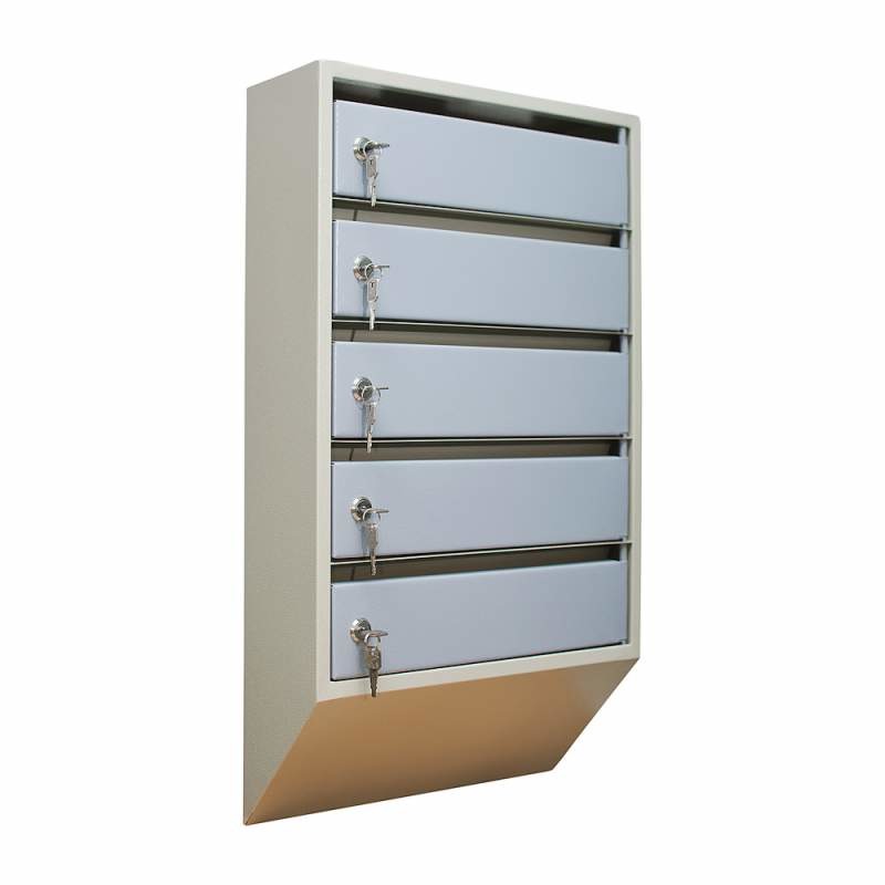 Щелевой почтовый ящик ШАП (о) 5 секций Щелевой почтовый ящик ШАП (о) 5 секций