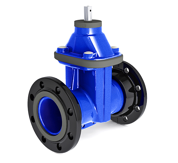 Задвижка Düker (Dueker) тип 4004 со свободными фланцами Задвижка Düker (Dueker) тип 4004 со свободными фланцами