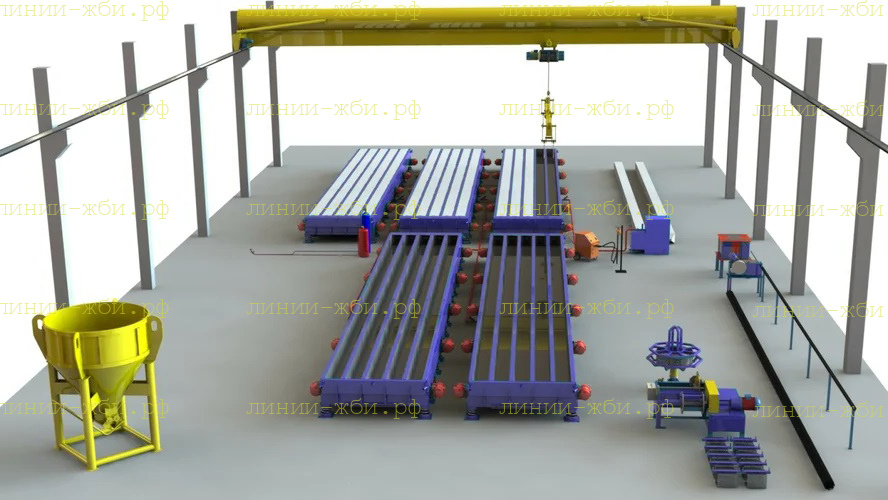 Линии производства ЖБИ Линии производства ЖБИ