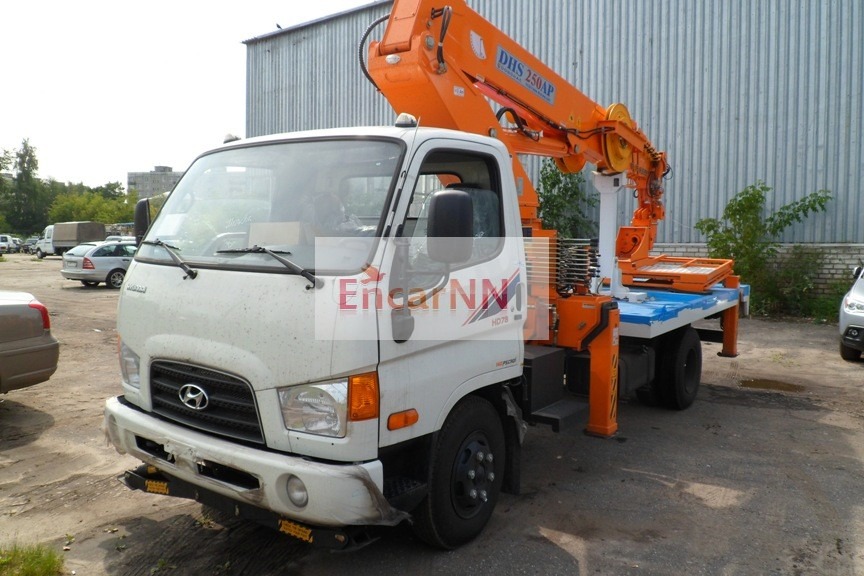 Автовышка Donghae DHS250AP на Hyundai HD78 Автовышка Donghae DHS250AP на Hyundai HD78