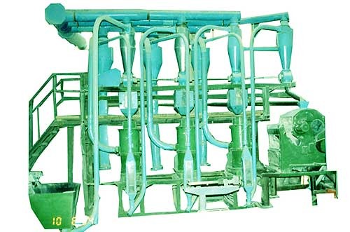 Установка для преработки зерна Установка для преработки зерна