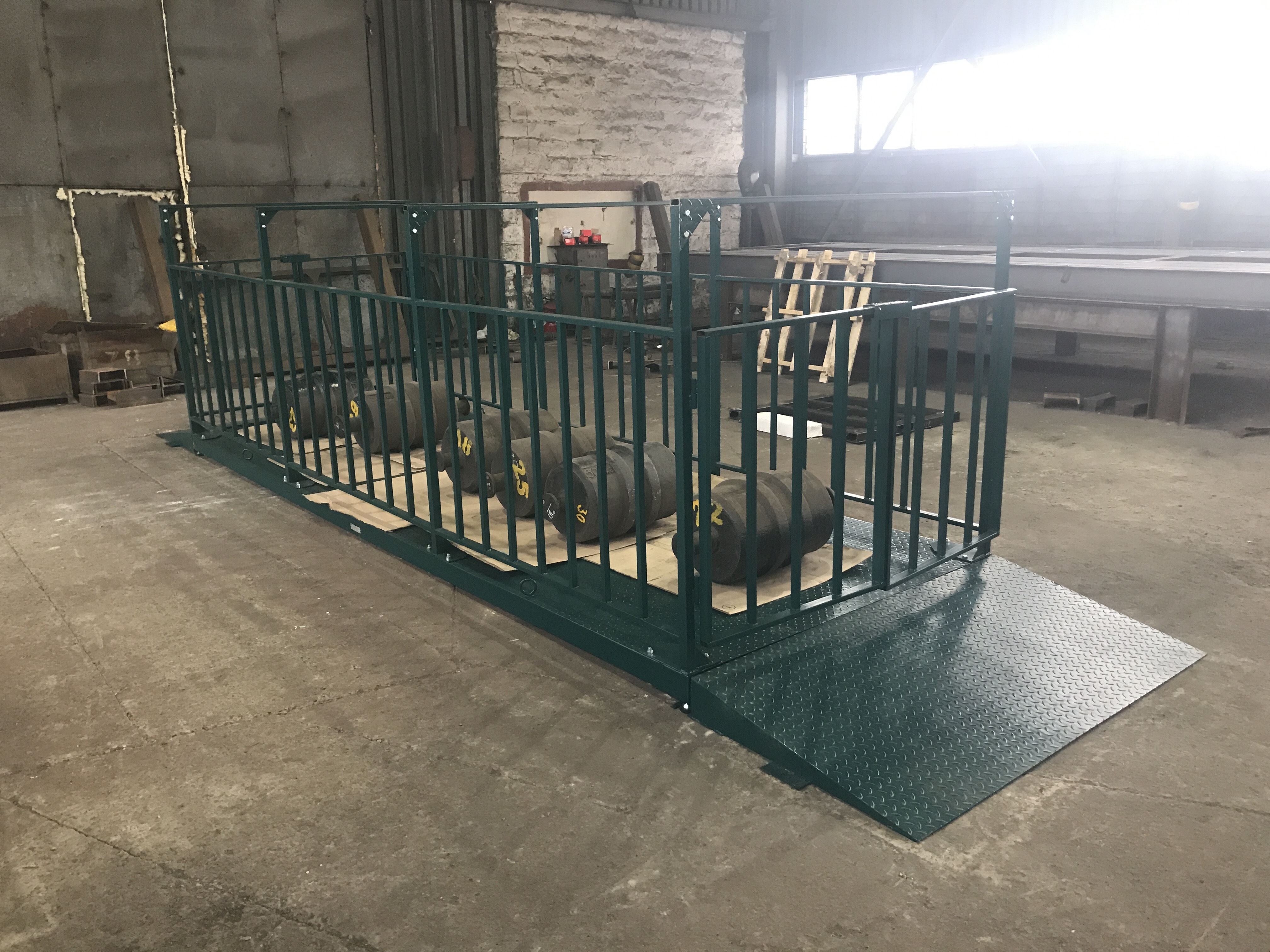 Весы для взвешивания скота Весы для взвешивания скота