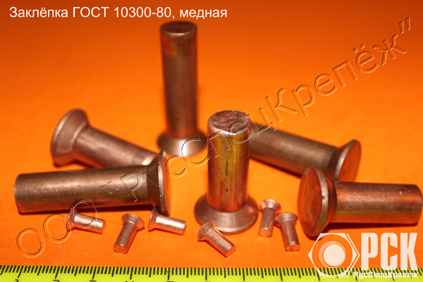 Заклепки из сплавов Л63, БрАЖ, М3 Заклепки из сплавов Л63, БрАЖ, М3