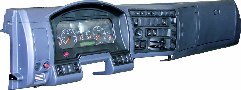 Панель приборов КАМАЗ (коробка в сборе без электроники и жгутов) Панель приборов КАМАЗ (коробка в сборе без электроники и жгутов)