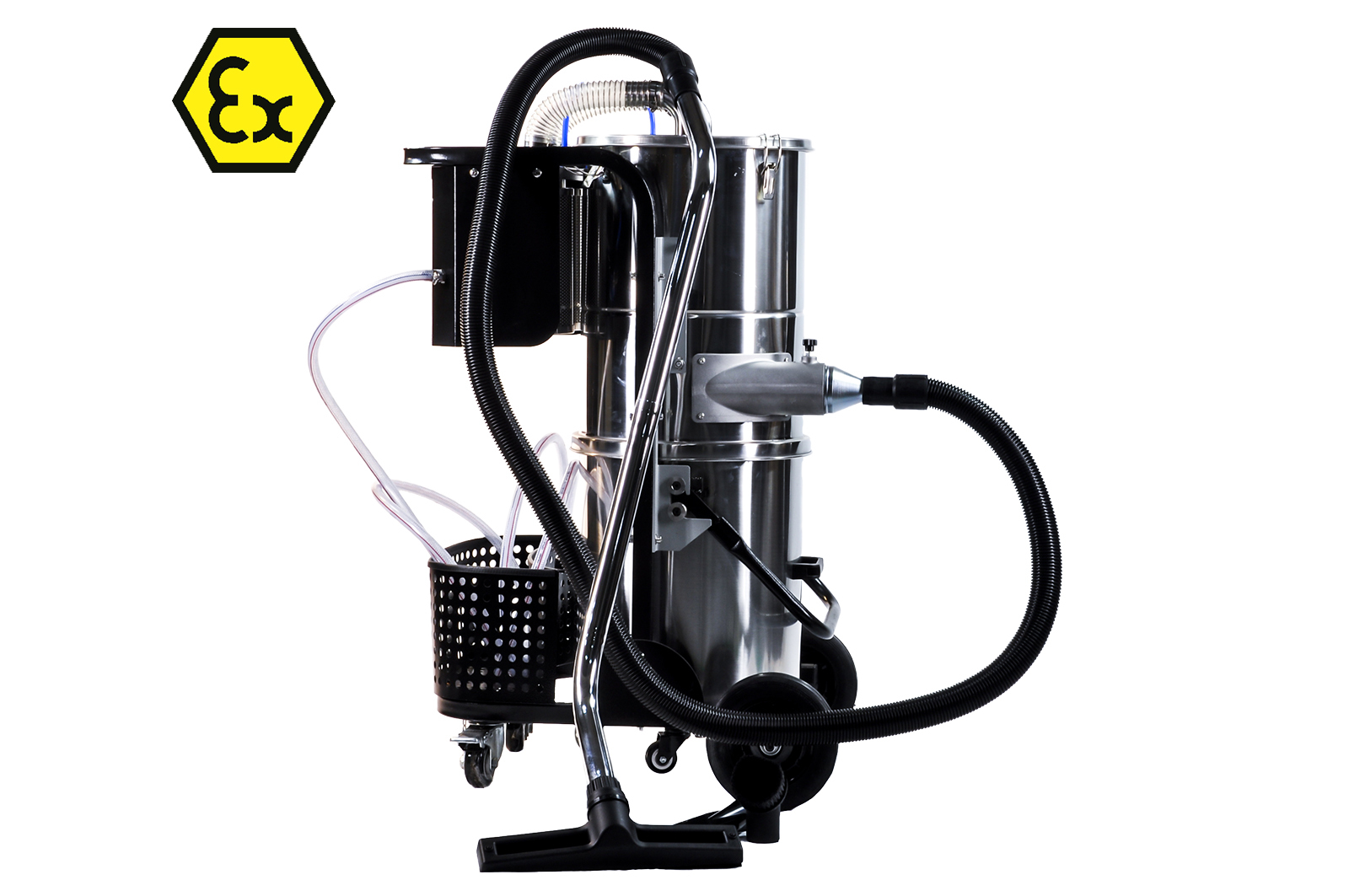 Пневматический взрывозащищенный пылесос Дастпром ПП-EX/60.2 Пневматический взрывозащищенный пылесос Дастпром ПП-EX/60.2