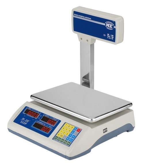 Весы торговые электронные Mercury M-ER 322P Весы торговые электронные Mercury M-ER 322P