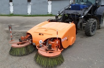 Уборочное оборудование на МТЗ-80-82 БелДТ-8002 Уборочное оборудование на МТЗ-80-82 БелДТ-8002