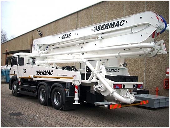 Автобетононасос Sermac zenith 4Z36 Автобетононасос Sermac zenith 4Z36